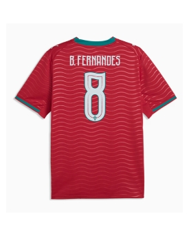 Billige Fotballdrakt Portugal Bruno Fernandes #8 Replika Hjemmedrakt VM 2026 Kortermet Billige Fotballdrakt Portugal Bruno Fernandes #8 Replika Hjemmedrakt VM 2026 Kortermet